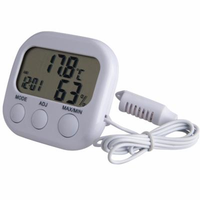 China China Wholesale Home LCD Monitors Wall Mounted Portable Electric Analog Temperature Humidity Instruments Meter for sale