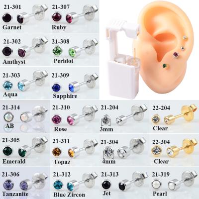 China LC Vintage Products China Wholesale Good Quality Ture Gold Plating Stainless Steel Ear Piercing Gun for sale