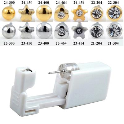 China LC Vintage Products China Wholesale Good Quality Ture Gold Plating Stainless Steel Ear Piercing Gun for sale