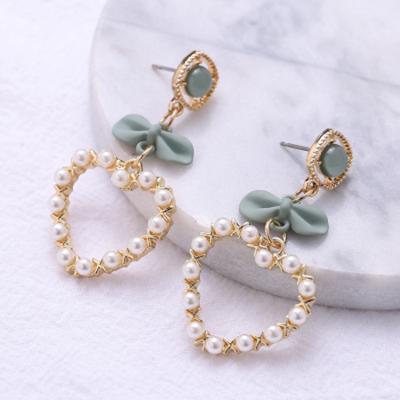 China hot vintage fashion s925 mabe pearl pendant and stud earring sale set with long freshwater pearl shell for sale