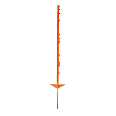 China Easily Assembled Colored Plastic Electric Fence Easy Use 1200mm PP Pole Posts For Farm for sale