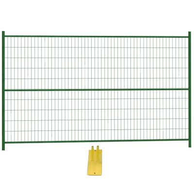 China Easily Assembled Powder Coated Building Canada Exterior Temporary Perimeter Fencing for sale