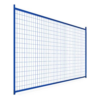 China Portable Wire Assembled Easy Easily Assembled Outdoor Metal Canada Mesh Temporary Fence for sale