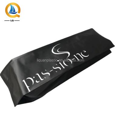 China 100gr 100g 150g 250g 500g 1kg High Quality Custom Black Color Coffee Bean Packing Bag for sale