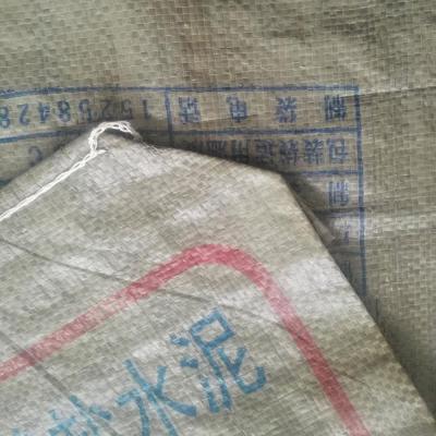 China Factory Price Recyclable PP Woven Bag 50kg Cement Industry Plastic Bag for sale