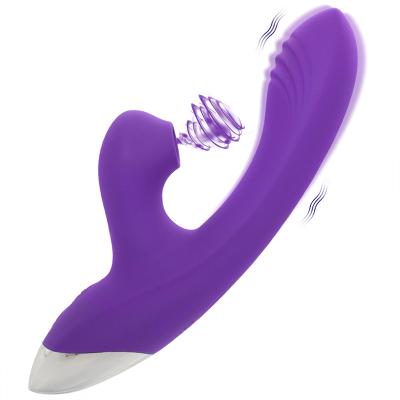 China 8 Modes G Spot Skin Friendly Plant Stimulator Direct Sucking Clitoral Masturbator Vibrator 7 Vibration Modes for sale