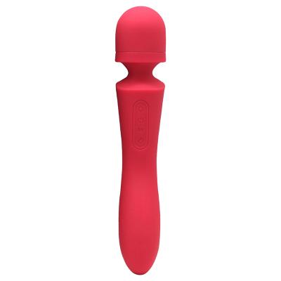 China Heating Function Waterproof Handheld Vibration Cordless Mini Wand Massager for Neck Shoulder Body Massager Back Gun for sale