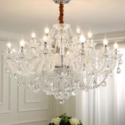 China EUROPEAN Hanging Ceiling Docoration Lighting Large Chandelier Wedding Hall Aisle Decoration Luxry for sale