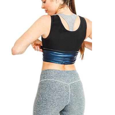 China Breathable Sauna Sweat Waist Trainer Corset Trimmer Vest For Women Weight Loss Waist Cincher Shaper Slimming Belt for sale