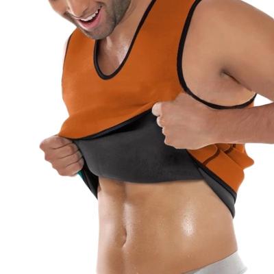 China Neoprene Sweat Sauna Vest Body Shapers Waist Trainer Slimming Vest Shapewear Waist Trainer Plus Size Dropshipping For Men for sale