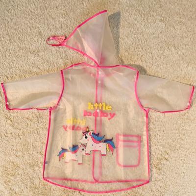 China 110-120cm Child's Cheap EVA Raincoat Boys Bachelor Raincoat Clothes Suit Rain Coat Children With Cheap Price for sale