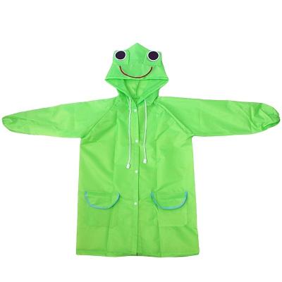 China Bachelorette Raincoats Cartoon Animal Style Poncho Children Rain Coat Clothes/Rainsuit Children Waterproof Hooded Raincoat for sale