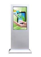China Vloer die Interactieve Lcd van de Touch screenvertoning Adverterende Speler AC 100-240V bevinden zich Te koop
