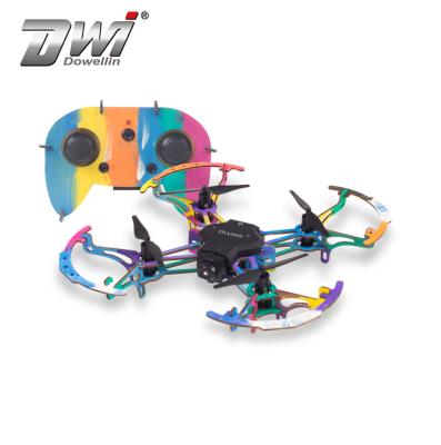 China DIY Freely Assemble DWI Dowellin Diy 3D Set Flip Mini Drones Toys With Remote Control Headless Mode for sale