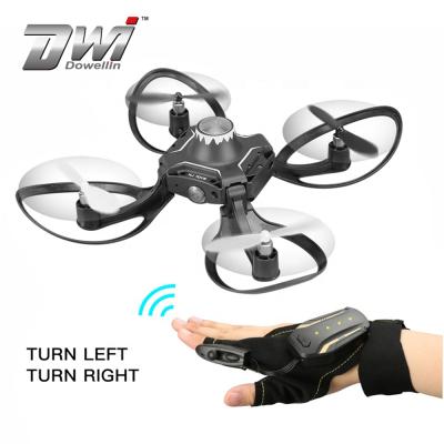 China DWI 2018 Newest Glove Hand Glove Drone 2.4GHz 4CH Plastic Gesture Sensor RC Drone Foldable Drone Quadcopter for sale