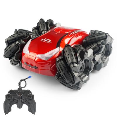 China 2.4G RC Car Stunt Drift Vehicle 2.4G RC Stunt Drift Car High Speed ​​Rock Crawler Remote Control Off-Road Car 360 Degree Flip For Kids for sale