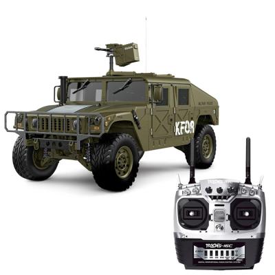 China New Arrival Diecast Toy DWI 10 2.4Ghz 1 4WD RC Truck Off-Road Military Car Hg P408 for sale