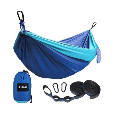 China WINPOLAR High Strength Nylon Outdoor Hammock Camping Hammock Double Parachute For Backpacking Portable Hammock for sale