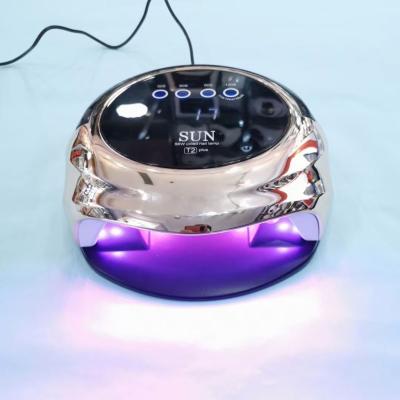 China New Design 98W Rose Gold Portable Nails Dryer UV Led Nail Lamp Quick Drying Gel Lamp for Manicure for sale