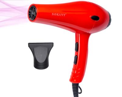 China Professional Ionic Hair Dryer Hot Air Styling With Nozzles Blow Cold Build Speed ​​Adjust Styling Tool for sale