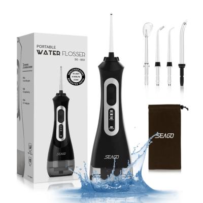 China Household Ready To Ship 3 Modes Irrigator Dental Oral Water Flosser with 5 Nozzles for sale