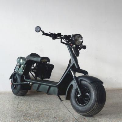 China Newest unisex hub 60V1500W brushless motor powerful citycoco electric scooter for sale