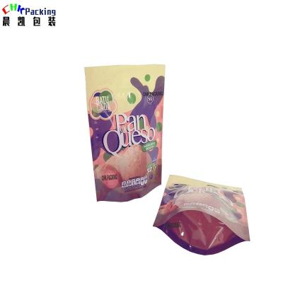 China Barrier Custom Matte Printing Dry Food Wrapping Aluminum Foil Holder Up Pouch With Zupper Food Grade Drinks for sale