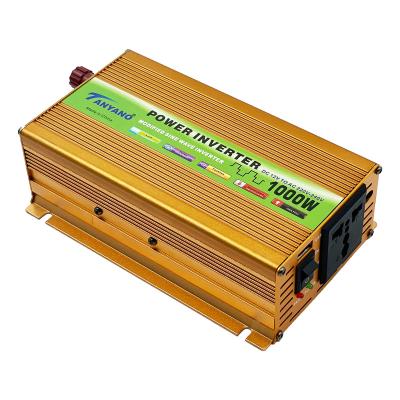 China 1000W Car Inverter Vehicle Mounted DC To 1KW AC Power Inverter Off Grid Customized Series Socket Support Modified Sine Wave Inverter for sale