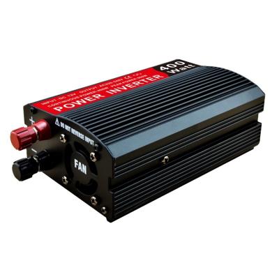 China Dual USB 400W DC 12V to AC 220V 240V OEM ODM Solar Power Inverters 300W Converters for Car and Outdoor Activity Home Use for sale