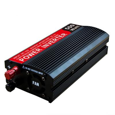 China Dual Usb Manufacturers Wholesale Modified Sine Wave 12V 24V To 110V 220V 500W Multifunctional Vehicle Mounted Inverter for sale