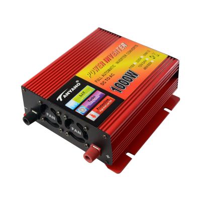 China 1KW Car Modified Sine Wave Inverter DC 12V 24V AC 110V 220V Solar Power System Car Household Power Inverter for sale