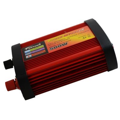 China Hot Sale 500W Fully Automatic Inverter AC 220V USB Port Car Power Inverter CMS-HF1000E DC 12V To One for sale