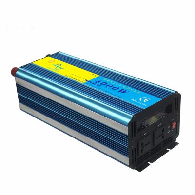 China High Efficiency 4000W Home Appliance Solar System AC 12V to DC 220V OEM Aluminum Alloy Home Appliance Power Off Grid Pure Sine Wave Inverter for sale