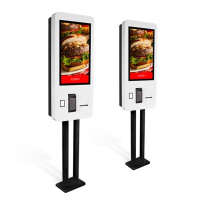 China Fast Food Restaurant 27 32 Inch Self Service Order Parking Payment Kiosk For Payment TY-FC270-01A for sale