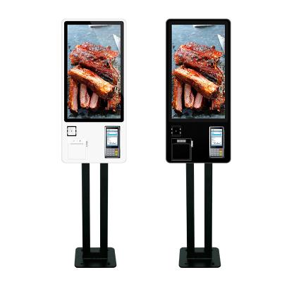 China Restaurant Factory Price Fast Food Self Service Payment Kiosk Ordering Machine 24 Inch (21.5/27/32 Inches Optional) for sale