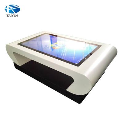 China Customized 43 Inch Indoor Multi Touch Screen Coffee Table For Gaming / Conference / Restaurant / Meeting for sale