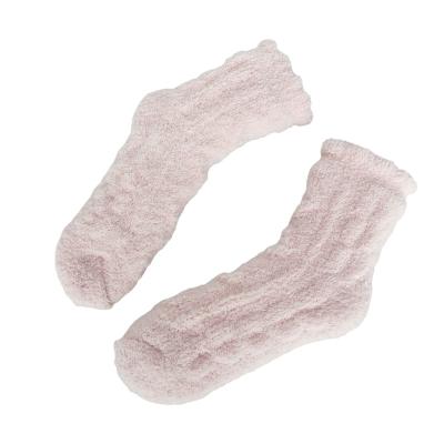 China 2021 Hot Sale Super Cheap Thick Winter Home Floor Slipper Antibacterial Sherpa Antibacterial Blurred Socks Custom for sale