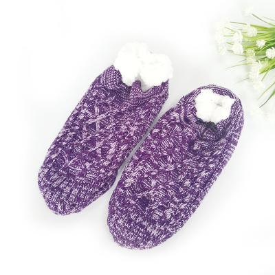 China 2021new Design Factory Price Home Slipper Floor Sleeping Shoes Winter Fuzzy Home Comfortable Thick Soft Warm Adult Antibacterial Women's Fluffy Socks for sale