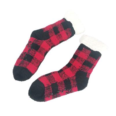 China Antibacterial Winter Comfortable Indoor Flooring Socks Thick Warm Socks for sale