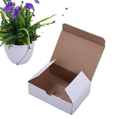 China Custom Order Paper Cardboard Biodegradable Recyclable Corrugated Small Boxes Packing Wholesale Cup Mug Packaging Box for sale