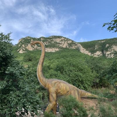 China High Density Foam Animatronic Brachiosaurus and Voice-Activated Simulation Dinosaur Model for Park for sale