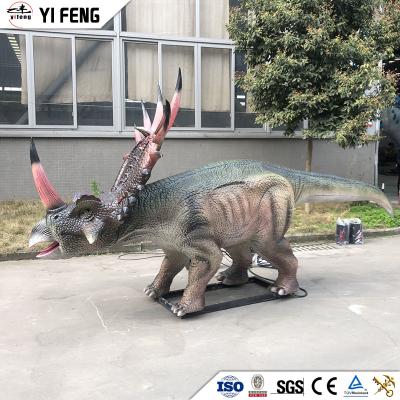 China High Density Foam Animatronic and Simulation Styracosaurus Dinosaur Model for sale