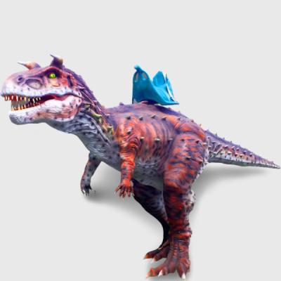 China Carnotaurus Animatronic Dinosaur Seat Dinosaur Model Kids Playful Seat for sale