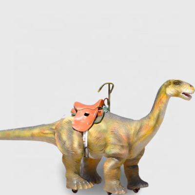 China Shunosaurus Animatronic Dinosaur Model Dinosaur Seat Rideable Children's Playful Seat for sale