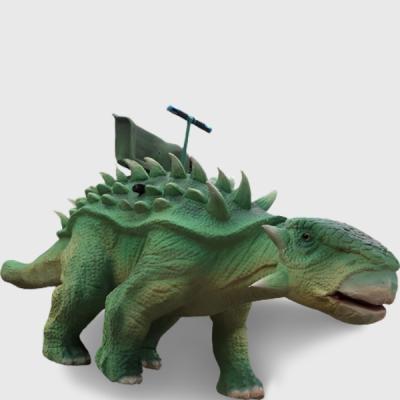 China Children's Playful Seat Dinosaur Models Animatronic Dinosaur Rideable Seat For Park for sale