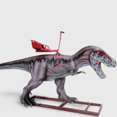 China Rideable Seat Animatronic Dinosaur For Amusement Park Dinosaur Model Kids Playful Seat for sale