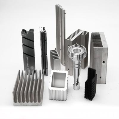 China Aluminum CNC Custom Precision Machined Aluminum Heatsink And Accessories Copper Alloy CNC Machining Service for sale