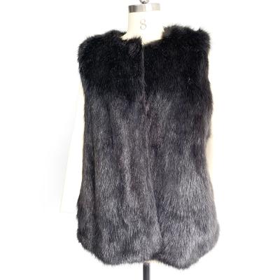 China Factory Women's Luxurious Loose Fur Coat Anti-Shrink Winter Faux Plus Size for sale