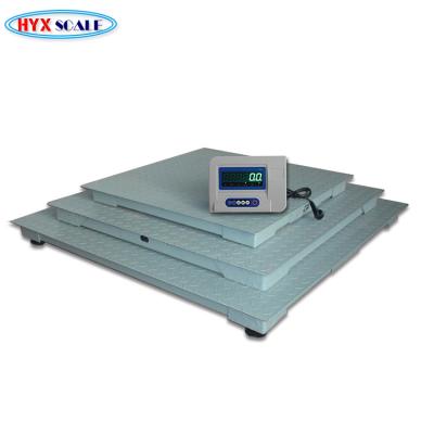 China Best Price Mild Steel 3 Ton Electronic Digital Heavy Duty Platform Weighing Floor Scale For Sale for sale