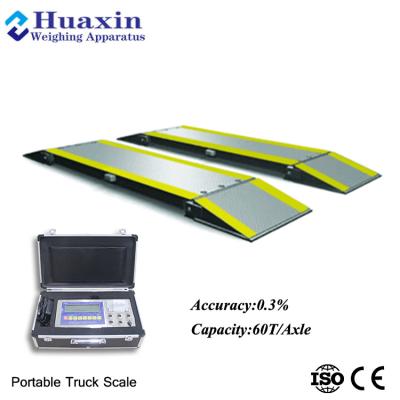 China Yes 20t Portable Truck Axle Load Scale For Truck Weighing for sale